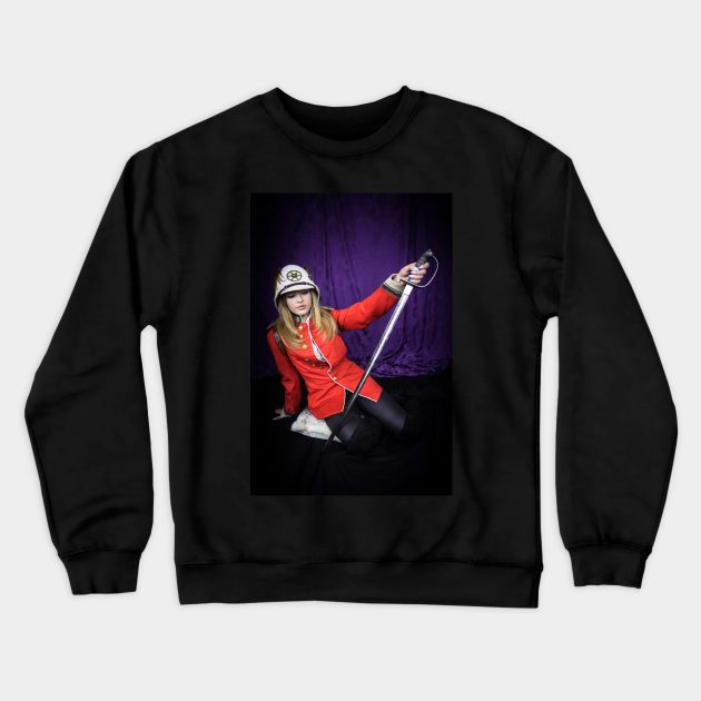 Her cutting edge Crewneck Sweatshirt by Silver Linings